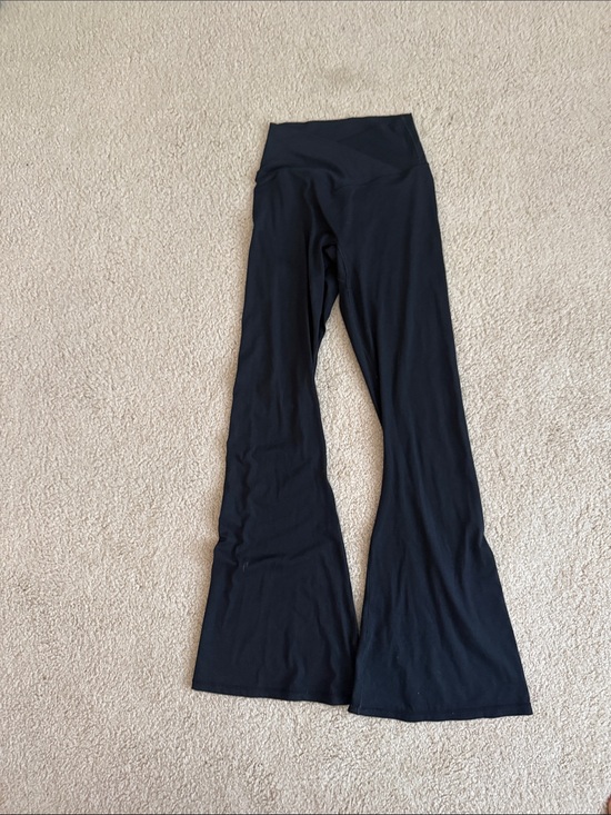 Sunzel Pants - Women's Black Flare Yoga Pants Leggings